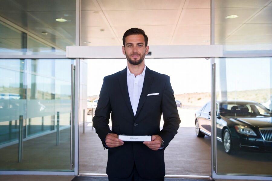 Executive car service from Phoenix Sky Harbor airport to Scottsdale luxury resort