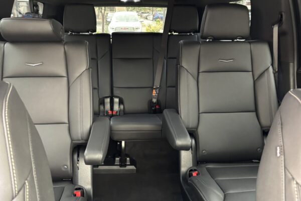 Cadillac Escalade luxury interior view 2 - Phoenix Professional Car Service