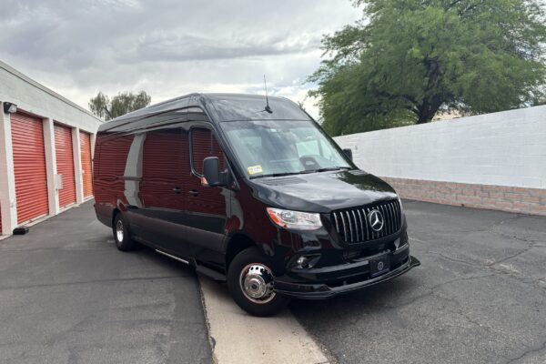Executive Sprinter van exterior - Phoenix Professional Car Service Scottsdale