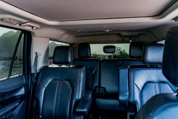 Ford Expedition interior - Phoenix Professional Car Service