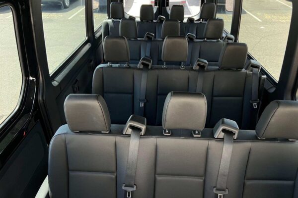 Standard Mercedes Sprinter interior view 1 - Phoenix Professional Car Service
