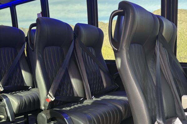 22-passenger executive mini bus interior view 2 - Phoenix group transportation